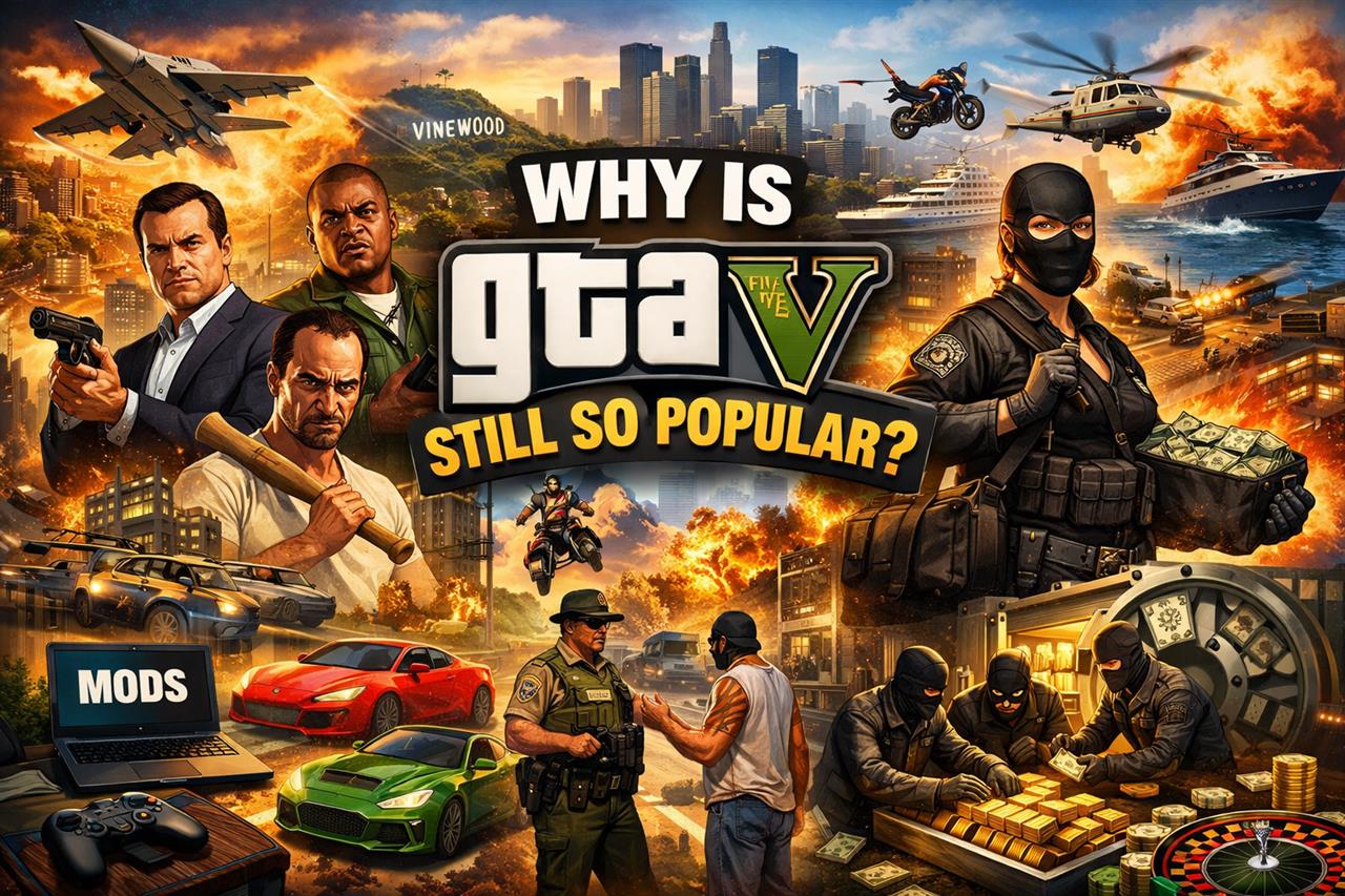 Why is gta 5 still so popular?
